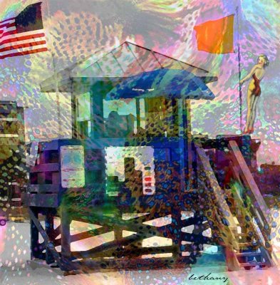 beach house babe