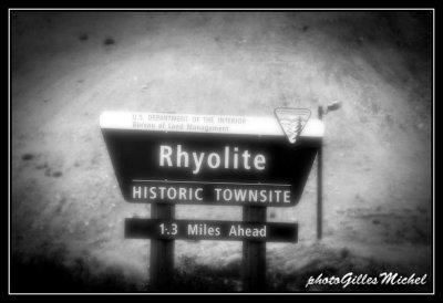 Rhyolite, ghost village