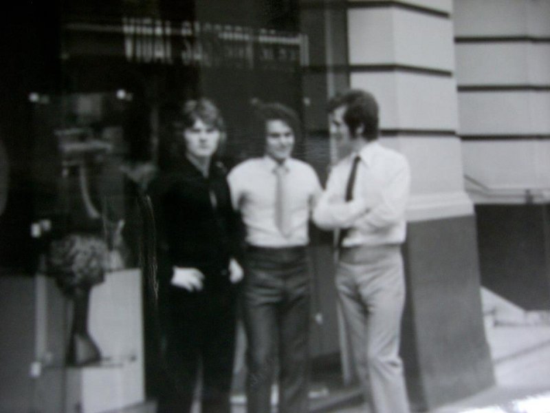 Two Students from Dublin Irland  McGonigle and Vince Corrigan with Jason Peller