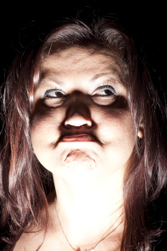 Wow, How Ugly can We Make a Beautiful Girl??