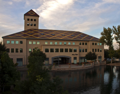 Tower Building at Sunset