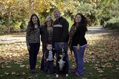 Family in Fall Colors