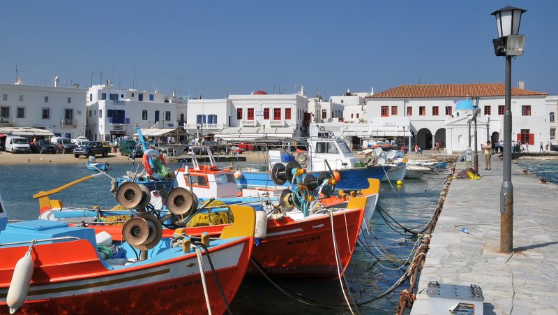 Fishing boats - Mykonos