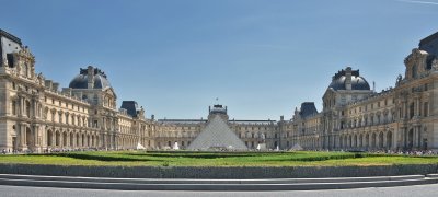Symmetry of The Louvre