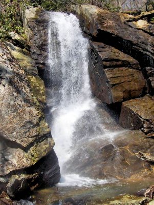 New Falls Found On Lovelace Creek 3/12/11