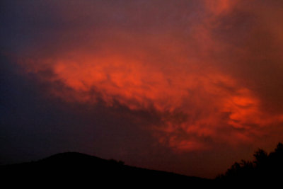 Sunset after the storm on 6/7/11