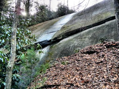 Part Of Stone Mt. Nerve Been to before (Stone Mt. NC) 12/3/11