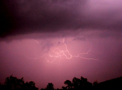 Lighting From Tsrms Tue Night (5/1/12)