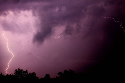 Lighting From Tsrms Tue Night (5/1/12)