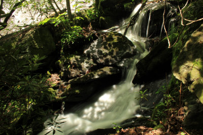 Around The Bottom Of Lovelace Falls