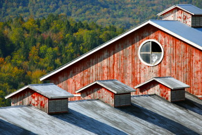 barn shadows