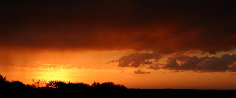 evening sky