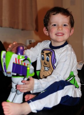Grandson Dylan - now 3 years old!