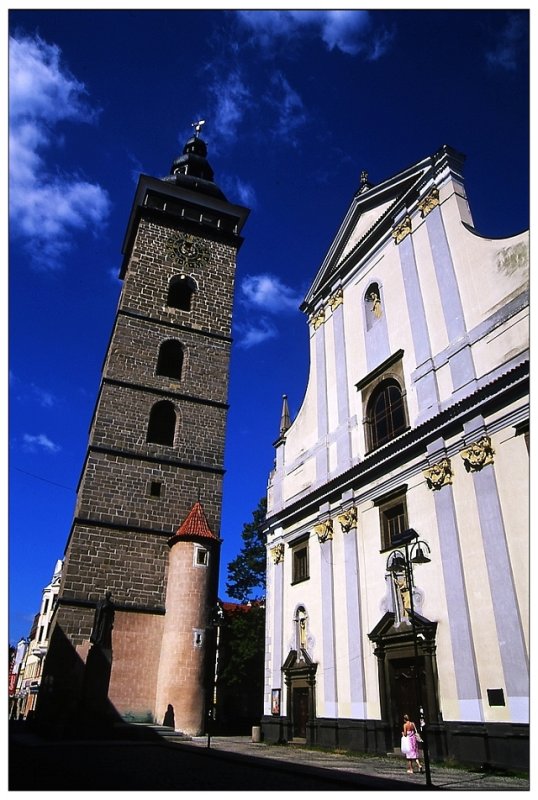 Black Tower and St. Nicholas Church