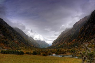 Shuangqiao Gully 溝內河谷