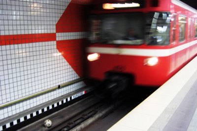 Ball in Track, Nuremburg Metro
