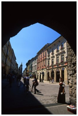 Inside St. Florian's Gate