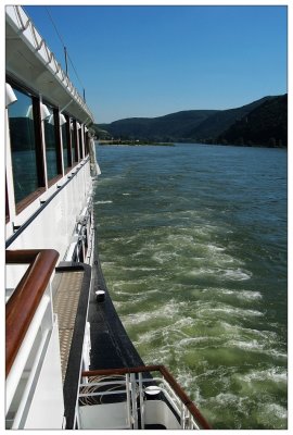 Cruising along Rhine