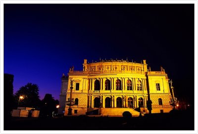 Rudolfinum at Night