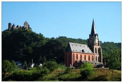 Schonburg Castle at Oberwesel