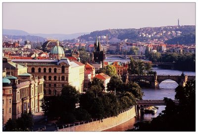 Vltava From Letna Park