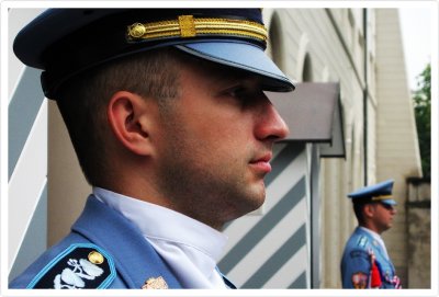 Guards at Prague Castle