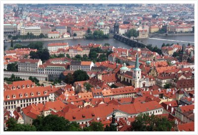 Townscape from Prague Castle