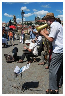 Local Band on Charles Bridge