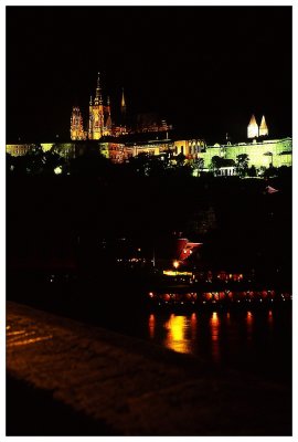 Prague Castle at Night
