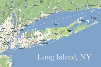 Long Island (from Google Maps)