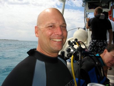 Dive Buddy Jim - I swear he's the mini-twin to Rob LeBlanc!!!