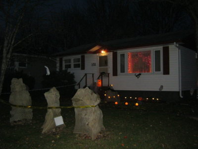 The house from the street