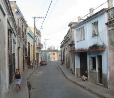 Narrow streets in Camaguey