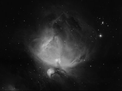 M42 - The Great Orion Nebula (Ha/QHY9)