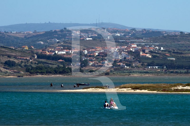 A Lagoa de bidos em 26 de agosto de 2011