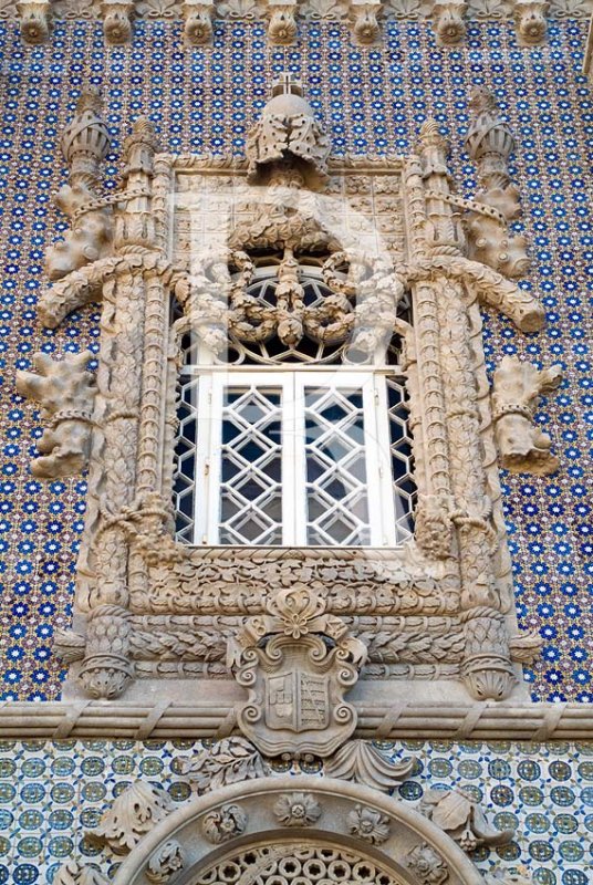 Windows of Pena Palace