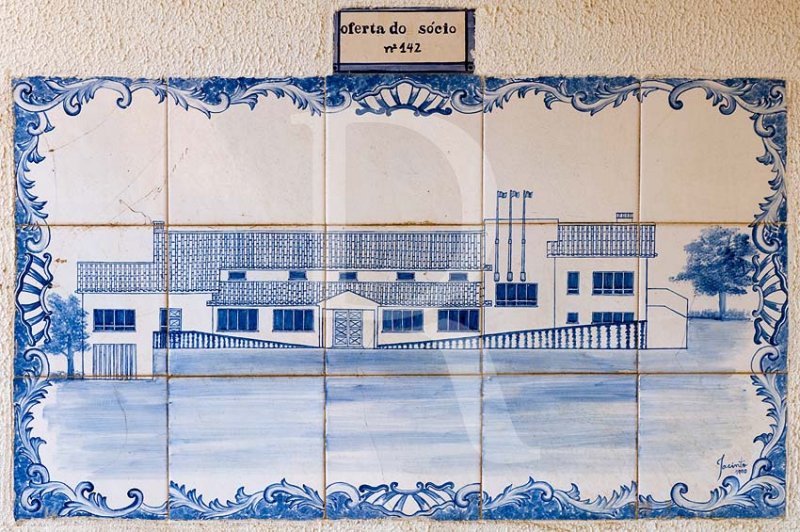 A Junta e o Centro <br>Recreativo em Azulejo