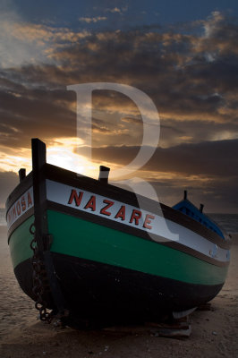 A Nazaré em 30 de outubro de 2008