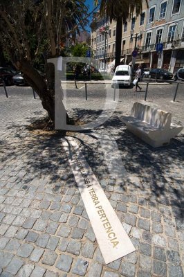 The ashes of Portugal's Nobel literature prize winner José Saramago rest under this olive tree