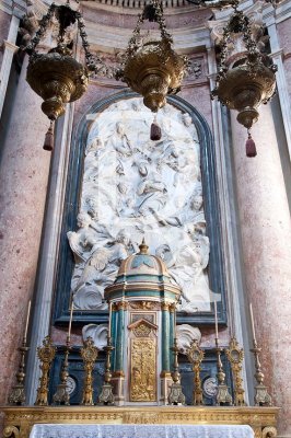 Coroao da Virgem pela Santssima Trindade, por Alessandro Giusti