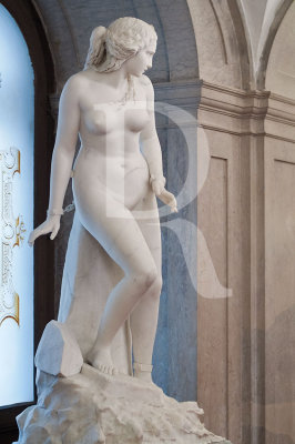 Angélica no Rochedo de Pietro Magni (1869)