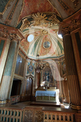 O Altar Mor da Capela do Palcio de Queluz