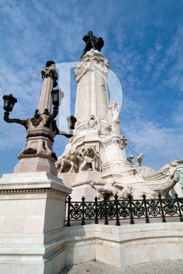 The Monument to the Marquis of Pombal 