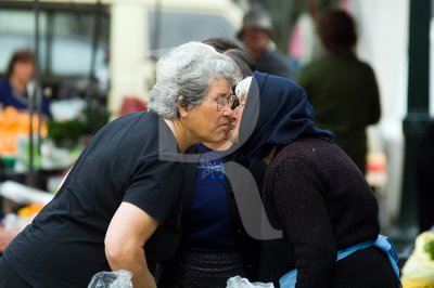 A Praça da Fruta em 18 de abril de 2011