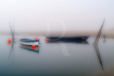 A Lagoa de bidos em 20 de fevereiro de 2012