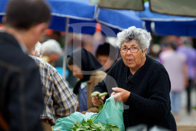 A Praça da Fruta em 18 de abril de 2011