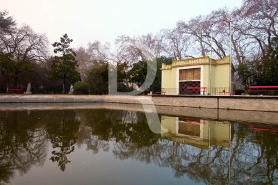 O Parque D. Carlos I em 20 de fevereiro de 2012