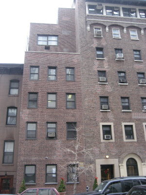 facade of bldg. addition