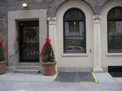 existing main entrance