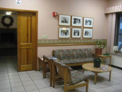 existing waiting area